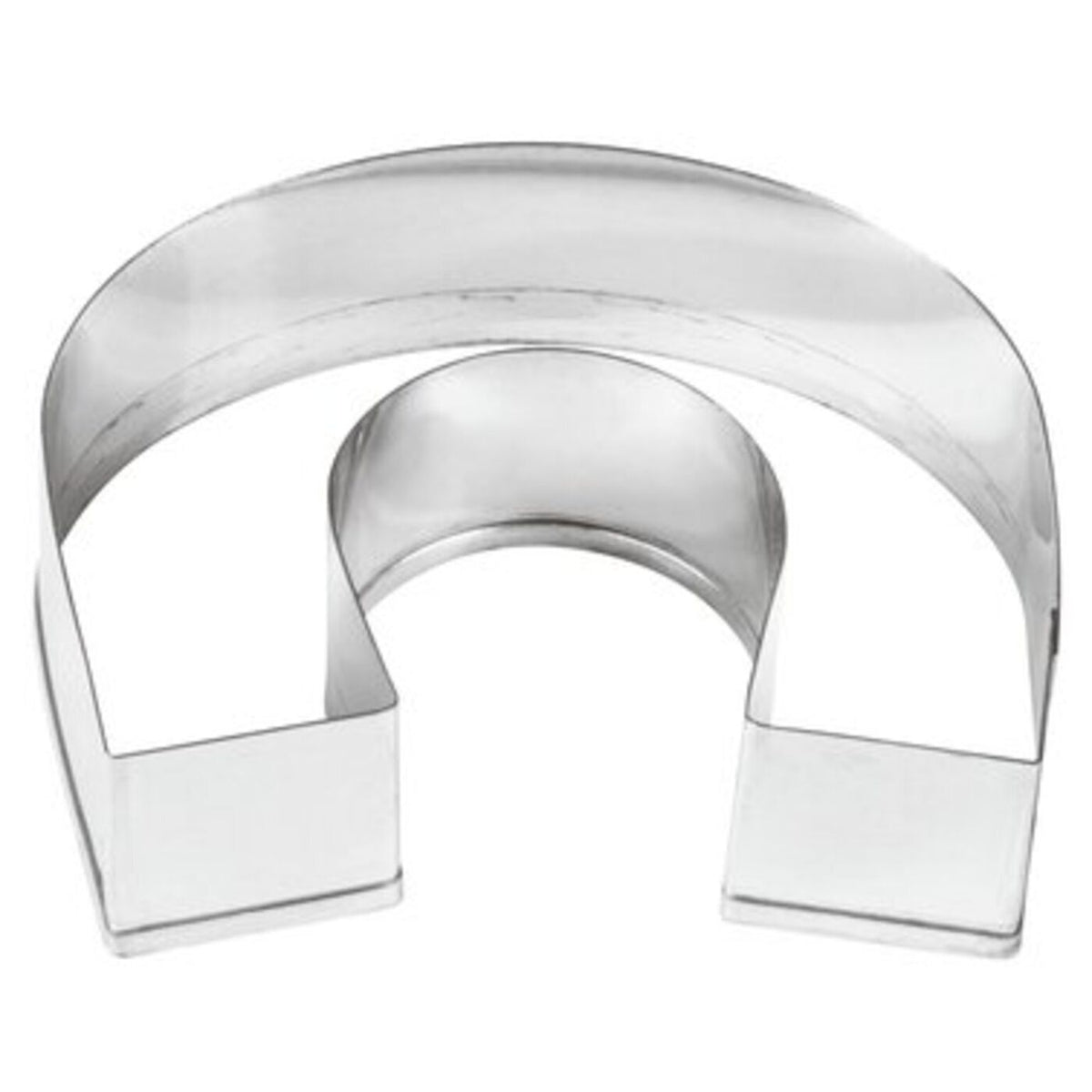 Tagliapasta a ferro di cavallo in banda stagnata 7 × 6 cm, H 2 cm Paderno - 47377-12