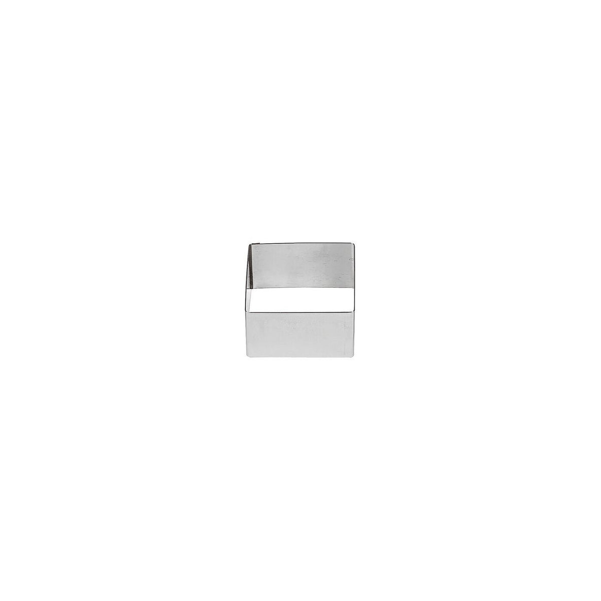 Set da 6 coppapasta quadrati in acciaio inox 6 × 6 × 3 cm Paderno - 47425-05
