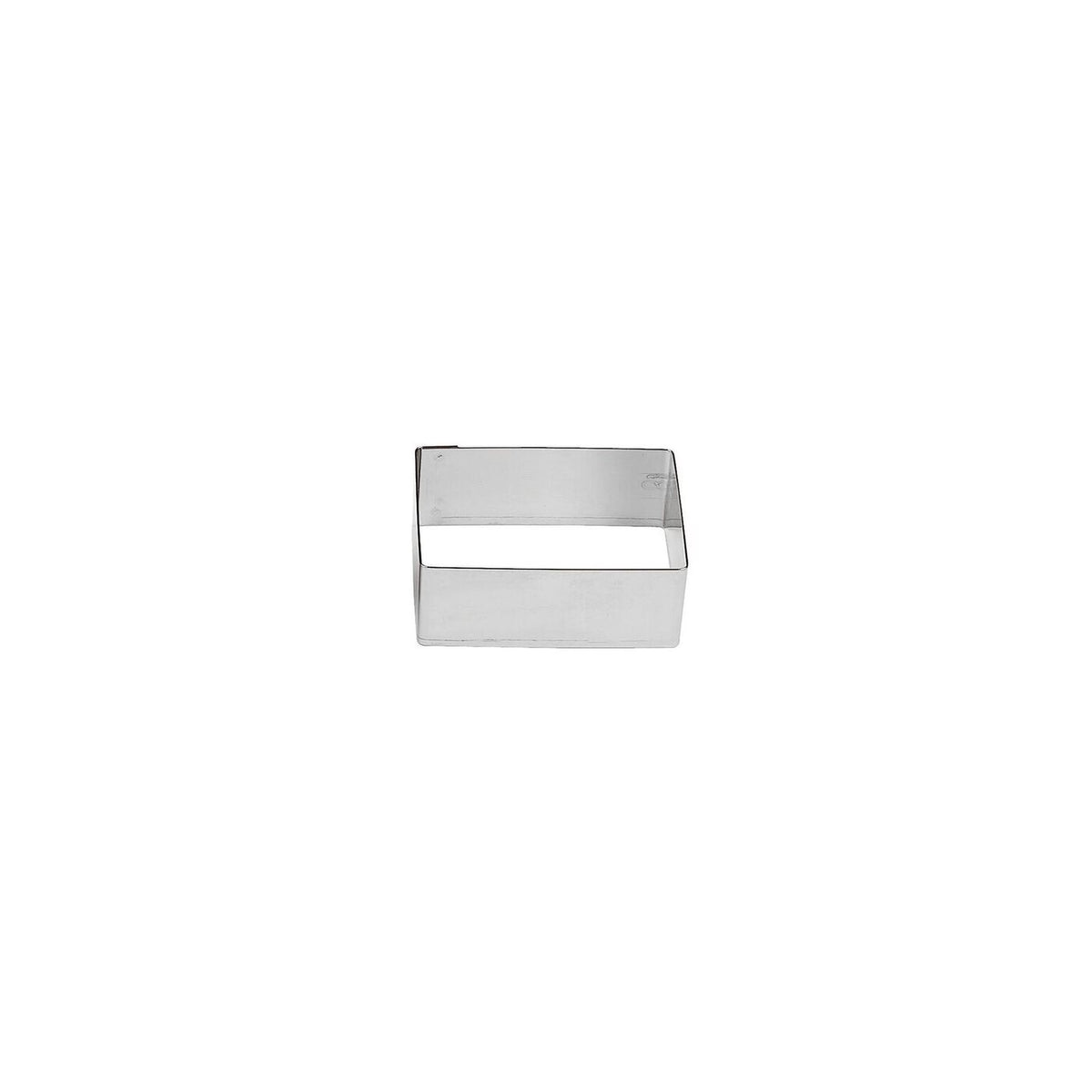 Set da 6 coppapasta rettangolari in acciaio inox 5 × 3,5 × 3 cm Paderno - 47425-10