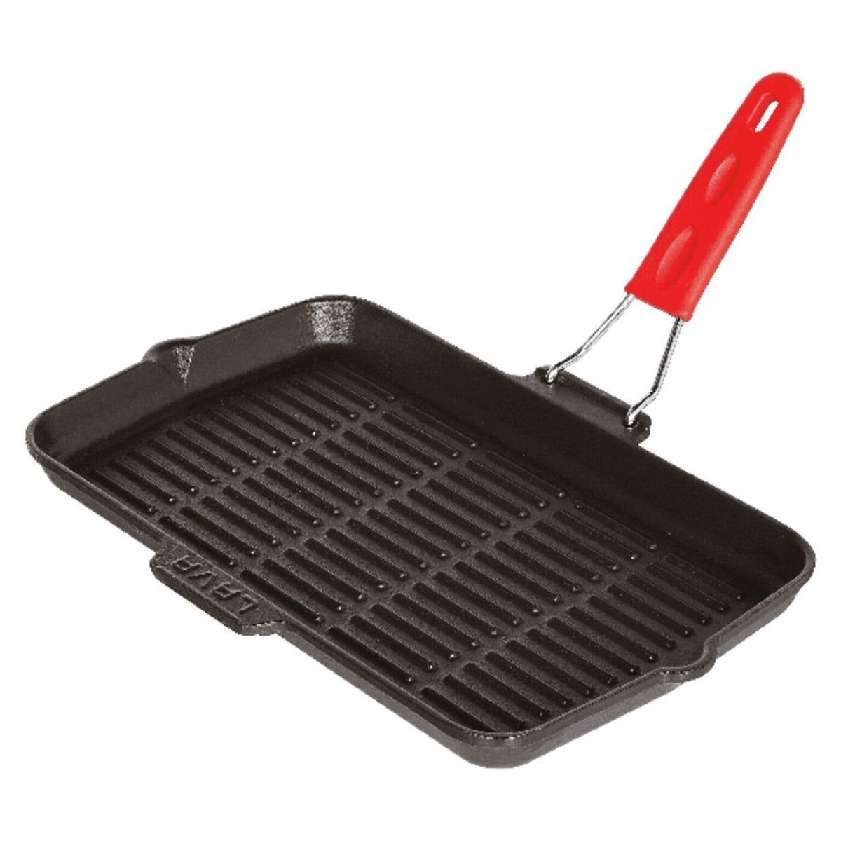 Bistecchiera rettangolare ghisa con manico 21x36 cm Paderno - Paderno, immagine ufficiale