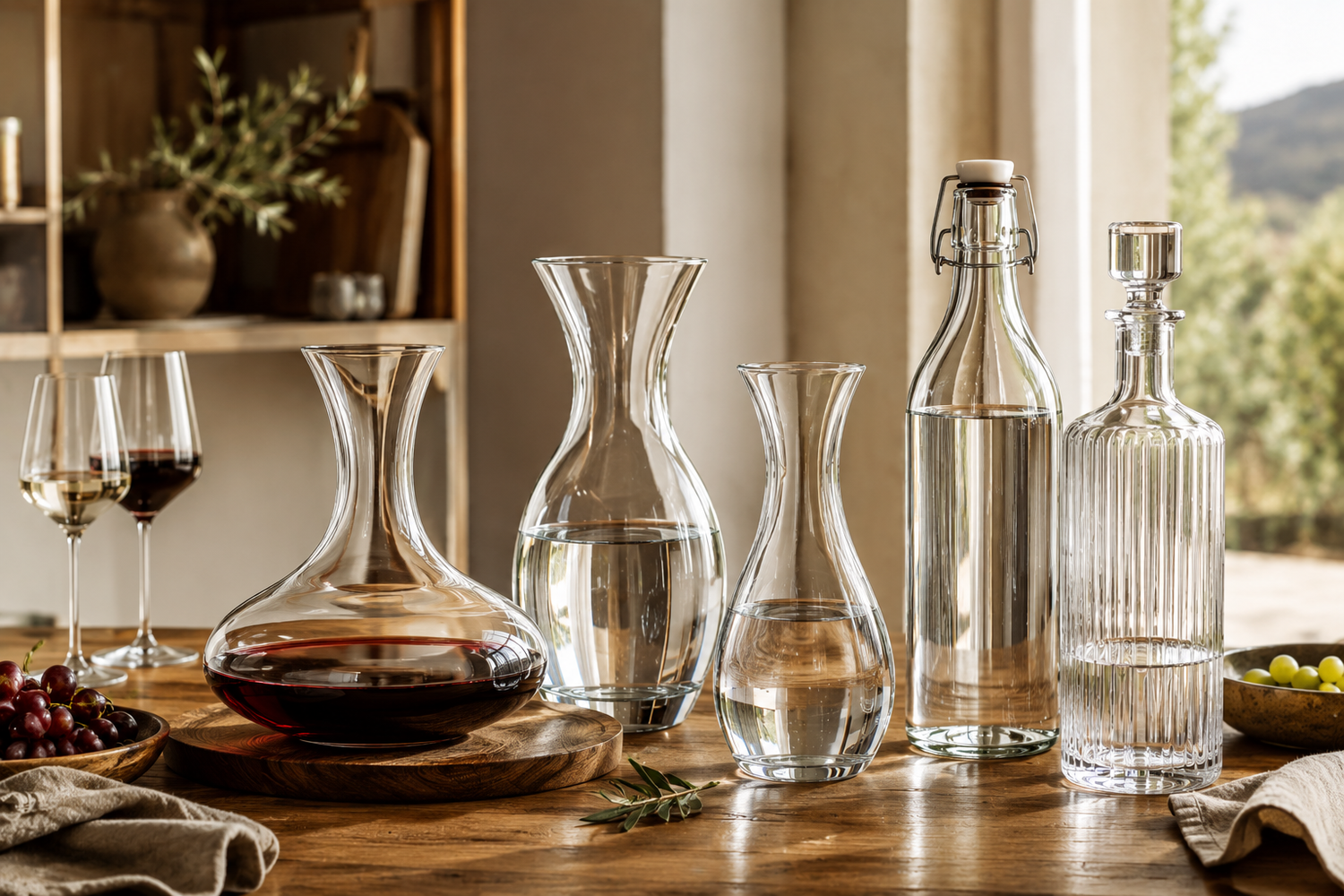 Decanter,Caraffe e Bottiglie