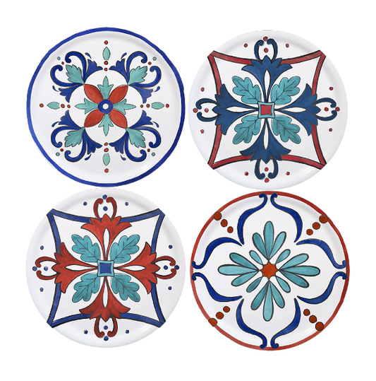 Piatti pizza set 4 margot ø 31x1,7 mixed (1+1+1+1)