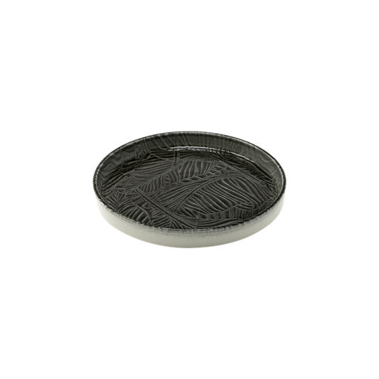 Piatto breath nero nordic ø 20x2,5h