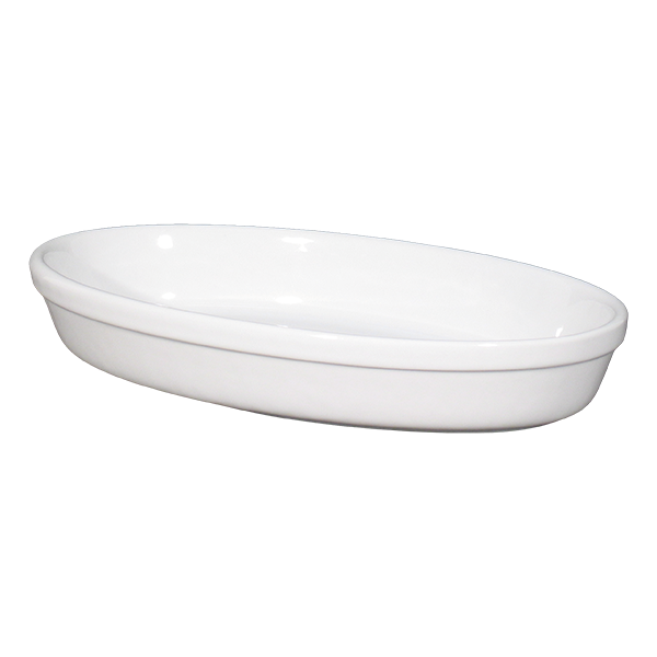 Pirofila ovale impilabile cm 42x26x5,5 articoli