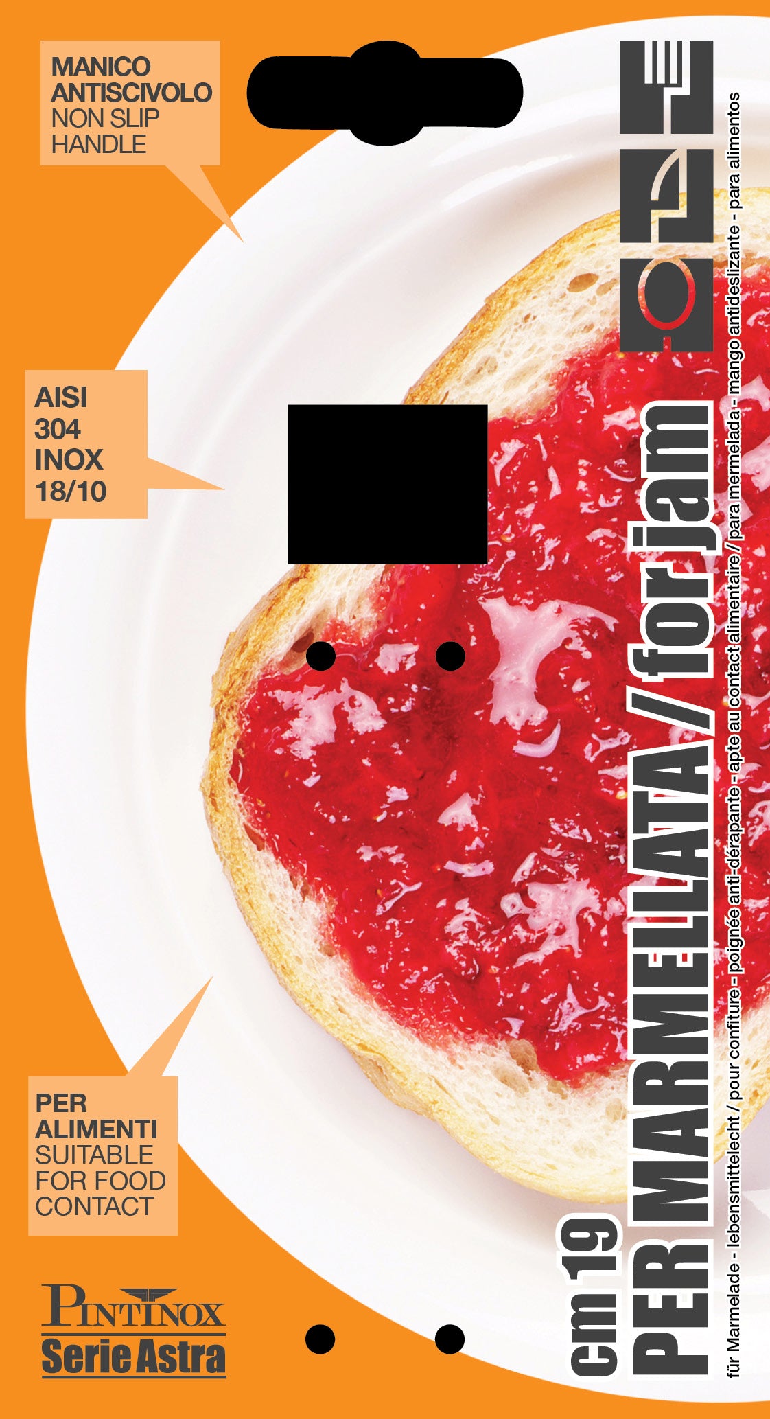 Astra cucchiaio marmellata miele cm 19