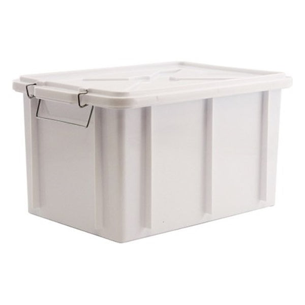 Box con coperchio bianca cm35x25x20