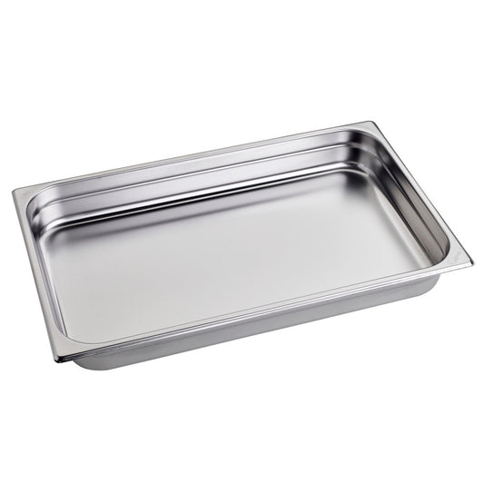 Bacinella gn 1/1 inox cm 53x32,5x6,5h