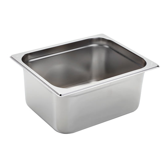 Bacinella gn 1/2 inox cm 32x26,5x15h articoli acciaio inox