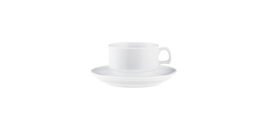 Tazza colazione roma bianco impilabile cl 25 h 6,1 Ø cm 9
