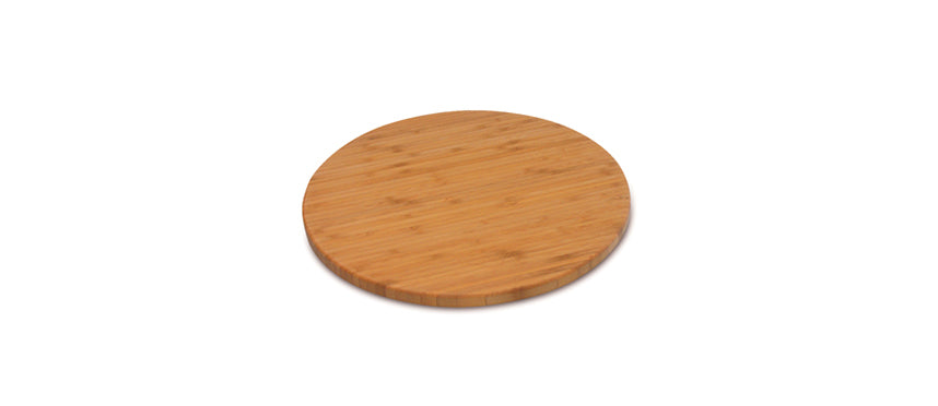 tagliere legno girevole tondo ø cm 35 h 3 - articolo buffet per organizzare e valorizzare il servizio buffet