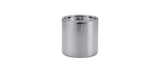 Secchiello portaghiaccio inox con coperchio Ø cm 15 h 15