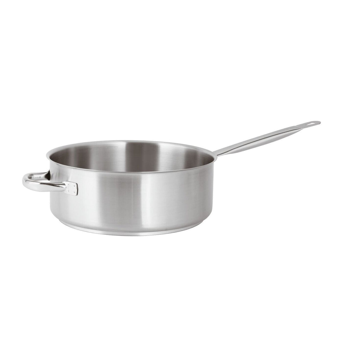 Casseruola bassa inox 1 manico Ø 32 cm Paderno Serie 1000