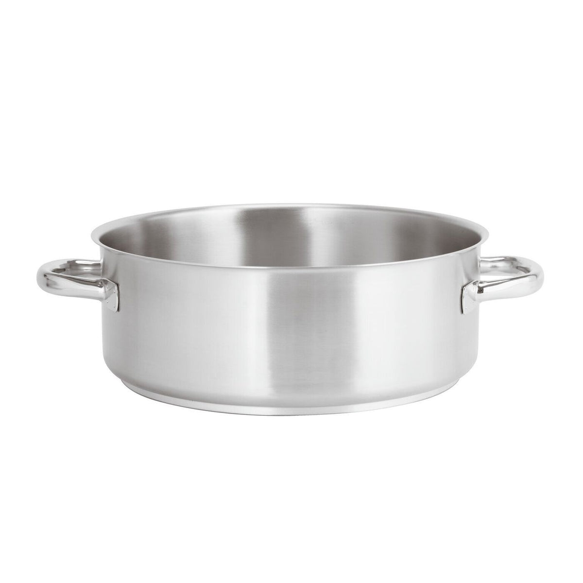 Casseruola bassa inox 2 manici Ø 40 cm Paderno Serie 1000