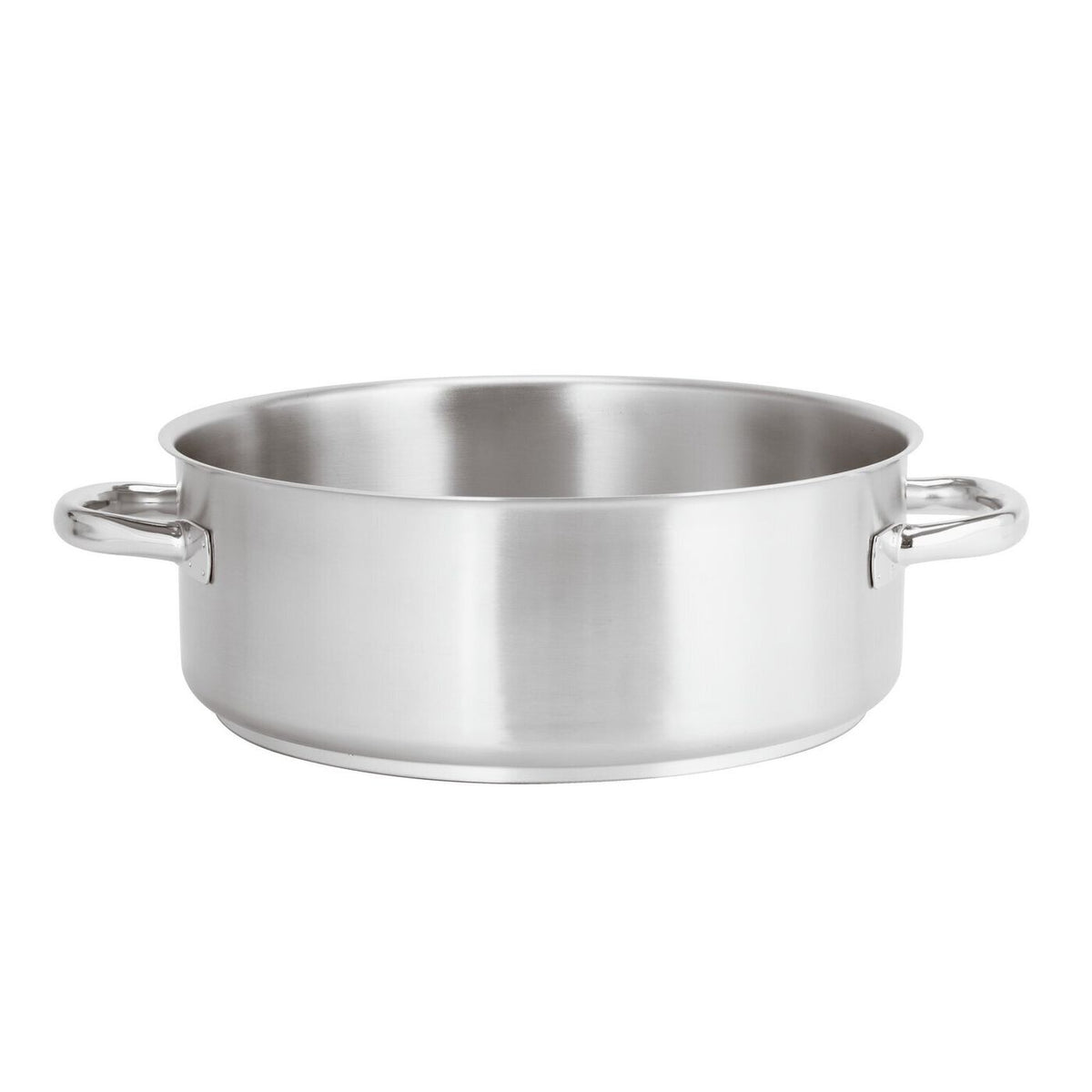 Casseruola bassa inox 2 manici Ø 45 cm Paderno Serie 1000