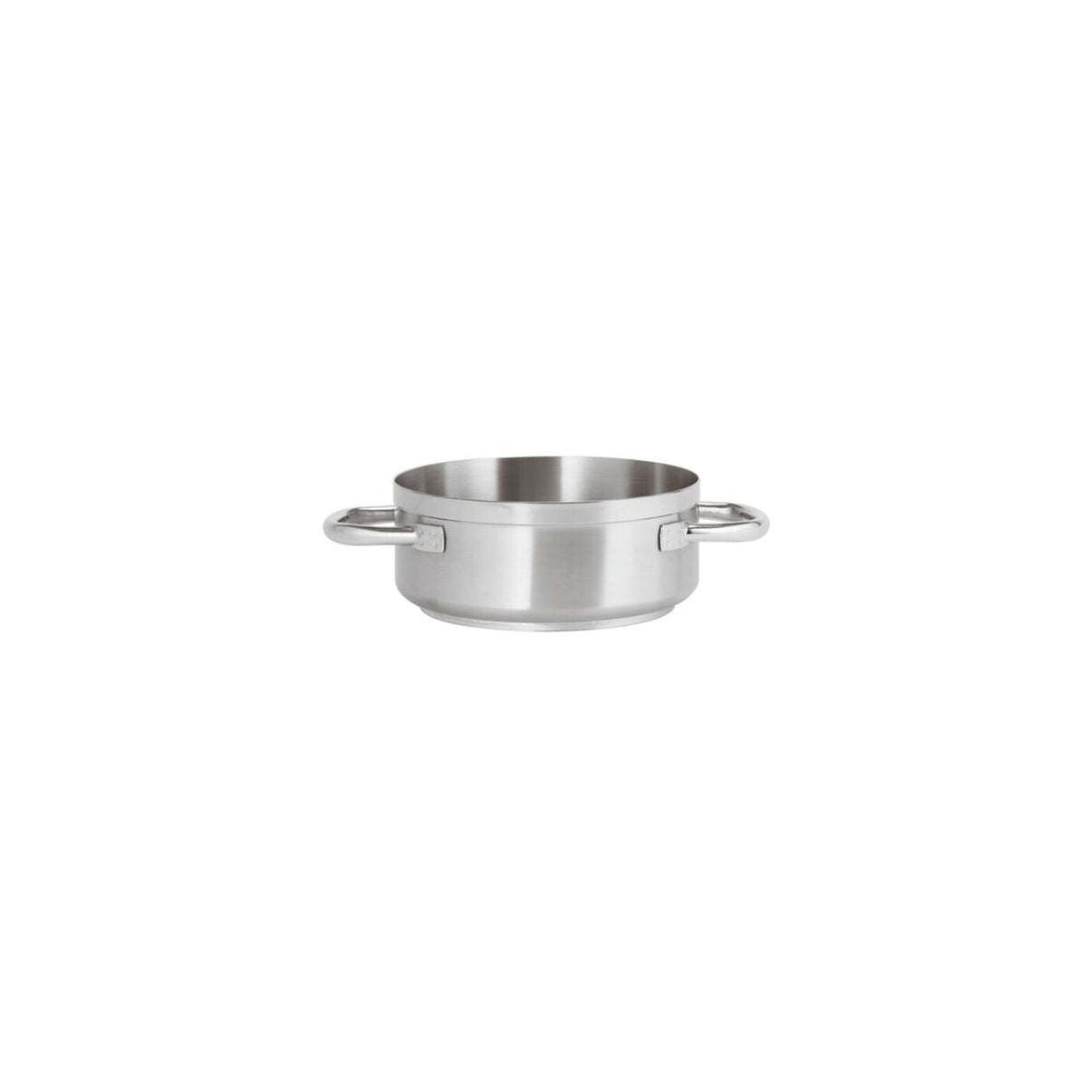 Casseruola bassa inox 2 manici Ø 16 cm Paderno Grand Gourmet