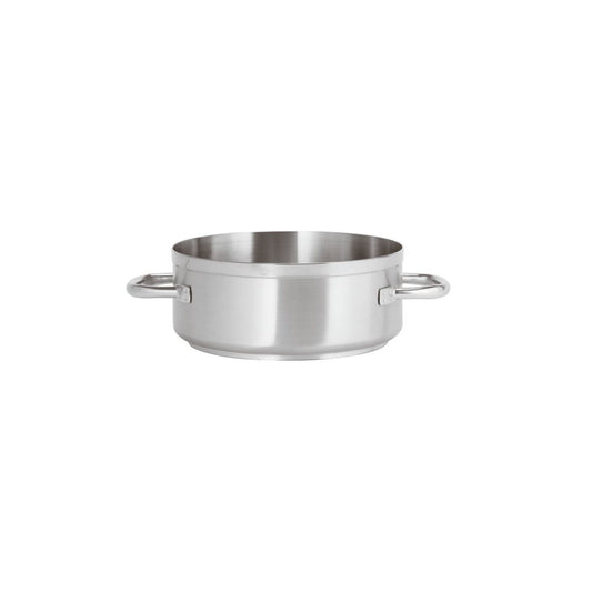 Casseruola bassa inox 2 manici Ø 28 cm Paderno Grand Gourmet