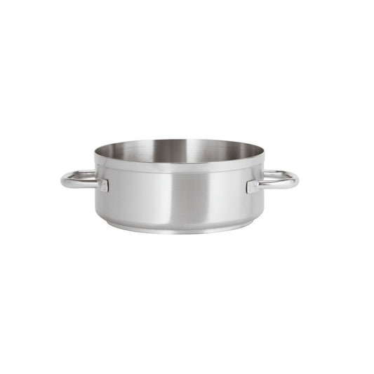 Casseruola bassa inox 2 manici Ø 36 cm Paderno Grand Gourmet