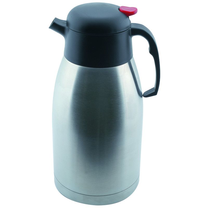 Caraffa termica in acciaio inox e abs 2 lt caraffe acciaio inox