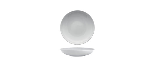 Piatto fondo Siviglia bianco Ø cm 22
