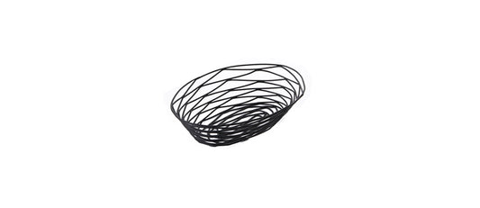 cestino ovale cm 22x15 h 5,5 - cestino buffet per presentare pane, prodotti da forno, frutta e piccole preparazioni