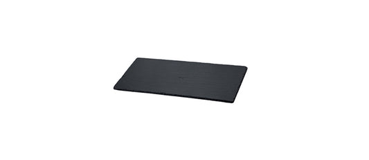 vassoio ardesia rettangolare cm 38x26 spessore mm 4 - vassoio buffet per presentare e servire preparazioni dolci, salate e prodotti da banco