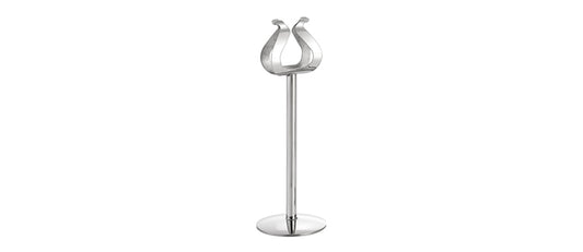 Portamenù Clips inox h cm 20