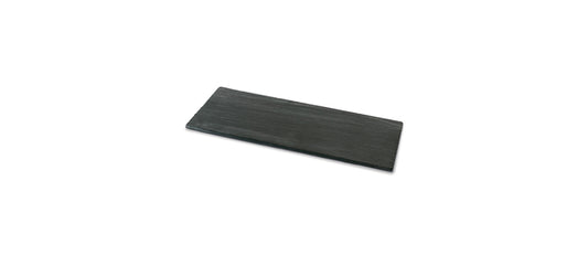 vassoio ardesia rettangolare cm 30x10 spessore mm 4 - vassoio buffet per presentare e servire preparazioni dolci, salate e prodotti da banco