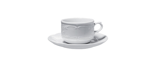 tazza colazione flora impilabile bianco cl 25