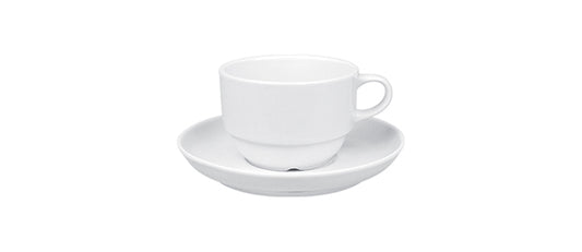 piattino per tazza thè delta impilabile bianco