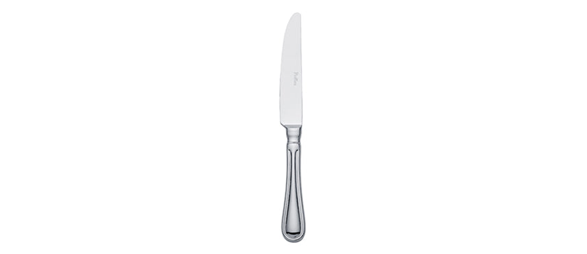 coltello tavola manico vuoto lama forgiata Inglese acciaio inox 18/10 spessore 3 mm - coltello tavola