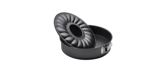 Tortiera apribile 2 fondi Ø cm 28 h 6,5 - tortiera
