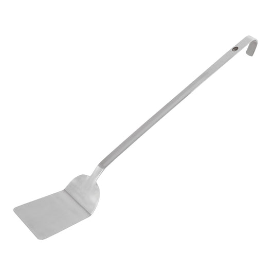 Smooth one-piece spatula ø 12 stainless steel