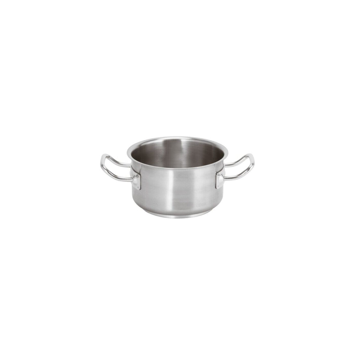 Casseruola alta inox 2 manici Ø 20 cm Paderno Serie 2000