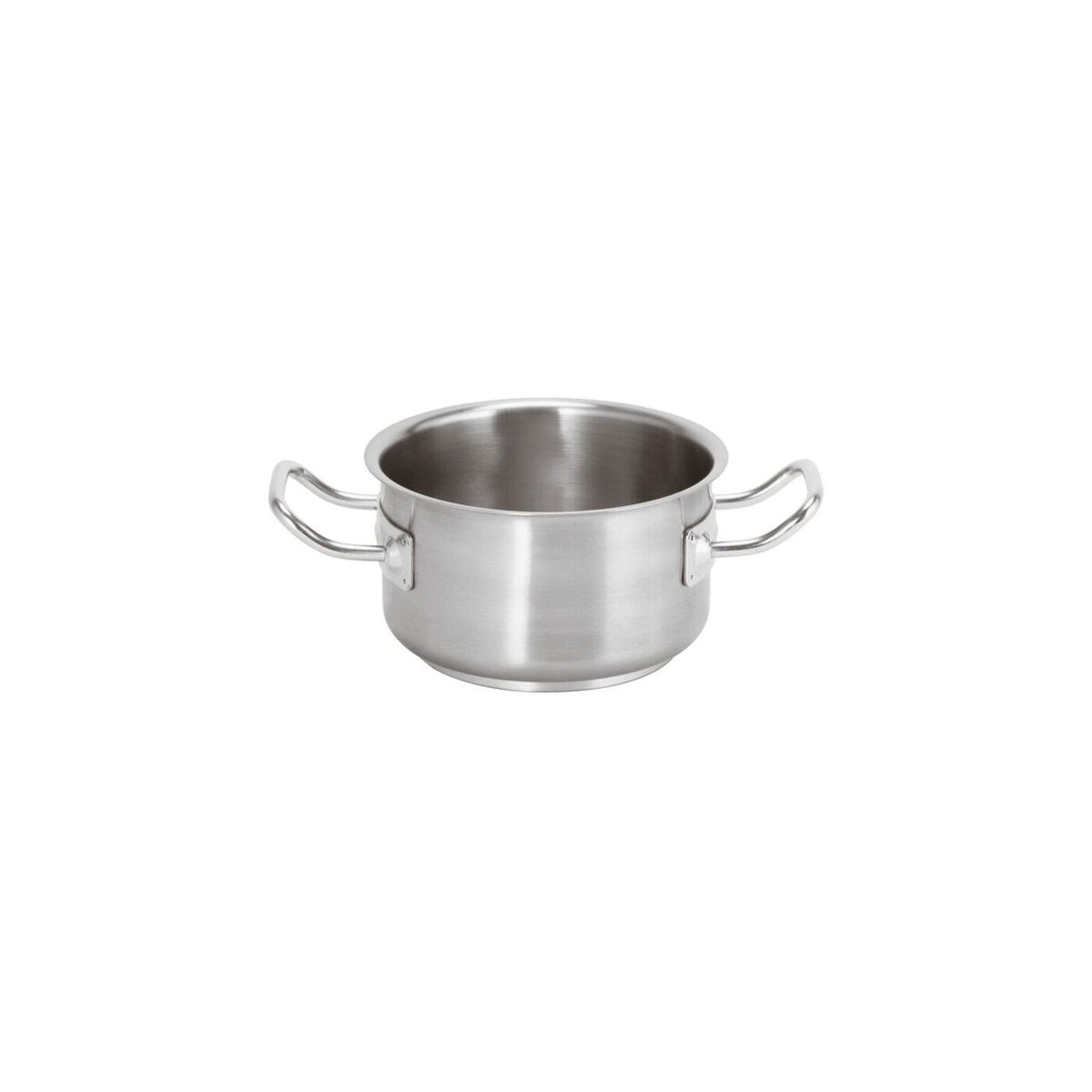 Casseruola alta inox 2 manici Ø 24 cm Paderno Serie 2000
