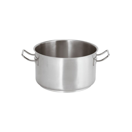 Casseruola alta inox 2 manici Ø 36 cm Paderno Serie 2000