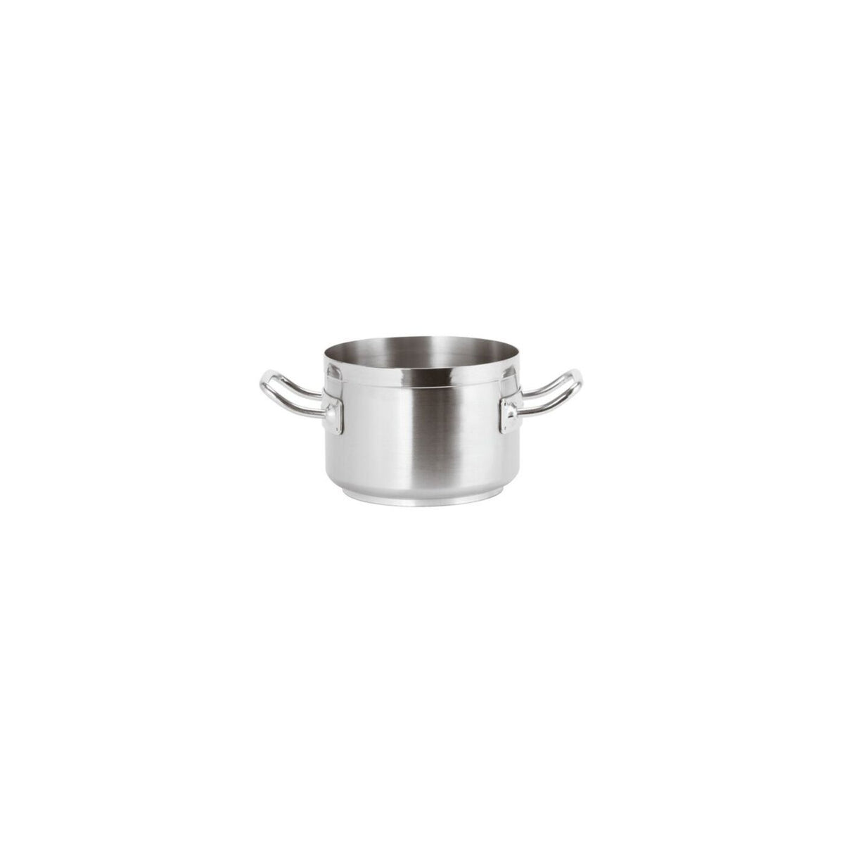 Casseruola alta inox 2 manici Ø 16 cm Paderno Serie 2100