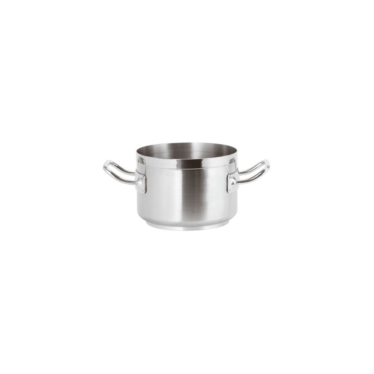 Casseruola alta inox 2 manici Ø 24 cm Paderno Serie 2100