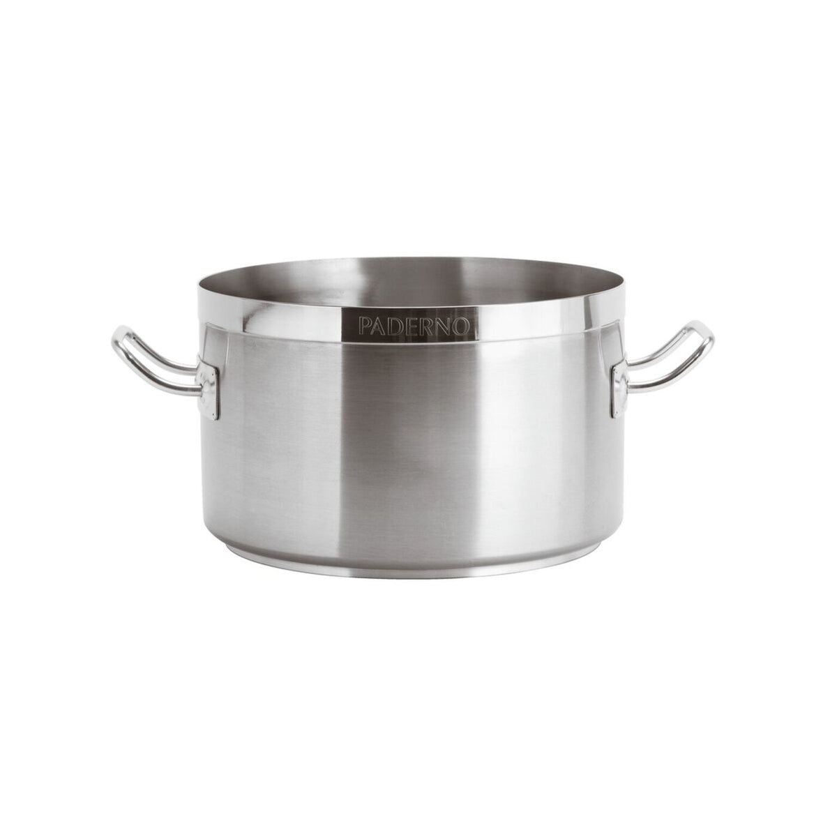 Casseruola alta inox 2 manici Ø 40 cm Paderno Serie 2100