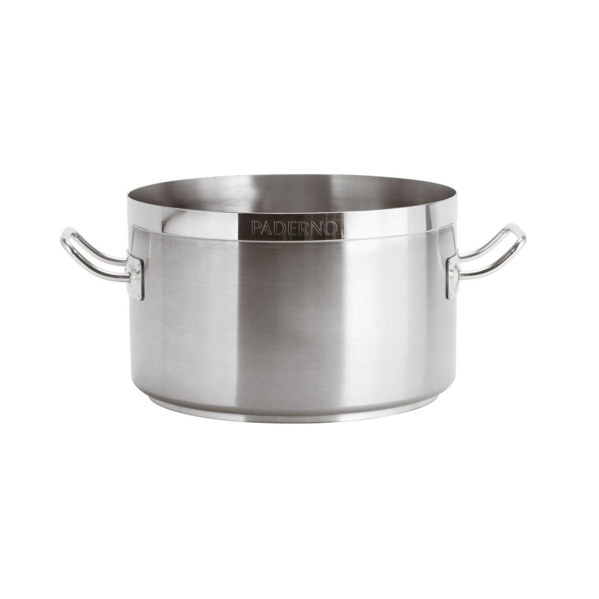 Casseruola alta inox 2 manici Ø 45 cm Paderno Serie 2100