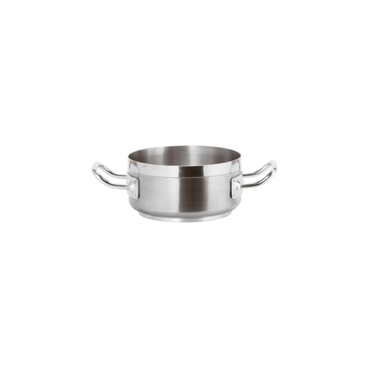 Casseruola bassa inox 2 manici Ø 28 cm Paderno Serie 2100