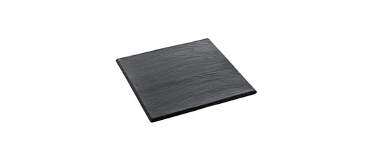 piatto quadrato cm 30x30 - piatto buffet per presentare monoporzioni, assaggi, dolci e piccole preparazioni