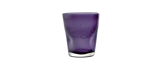 bicchiere acqua viola Dalì vetro soffiato a bocca cl 35 Essentia - bicchiere tavola per tavola elegante e ristorazione, SKU 121971