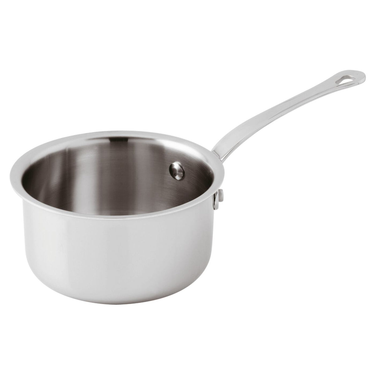 Mini casseruola alta inox 3-Ply 1 manico Ø 12 cm Paderno