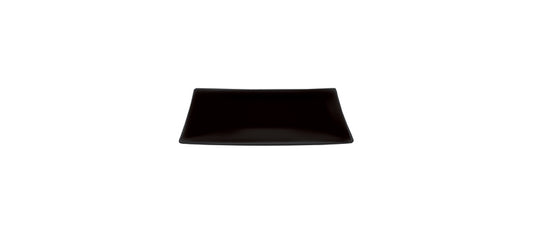 Vassoio rettangolare melamina nero 30x12x2.5