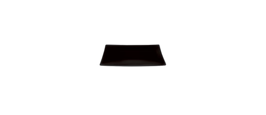 vassoio rettangolare nero cm 22x10 h 2,5 - vassoio in melamina in melamina