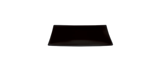 vassoio rettangolare nero cm 42x29 h 2,2 - vassoio in melamina in melamina