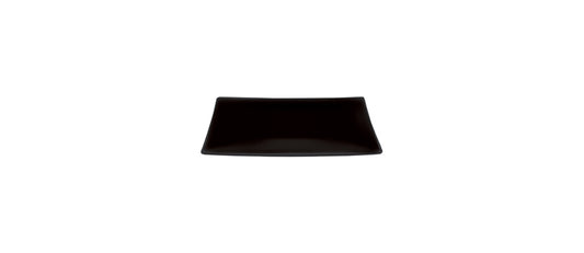 vassoio rettangolare nero cm 28x19 h 2,5 - vassoio in melamina in melamina