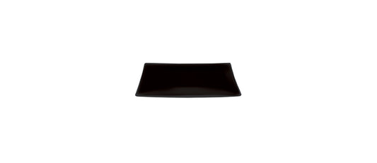 vassoio rettangolare nero cm 25x15,8 h 2,5 - vassoio in melamina in melamina