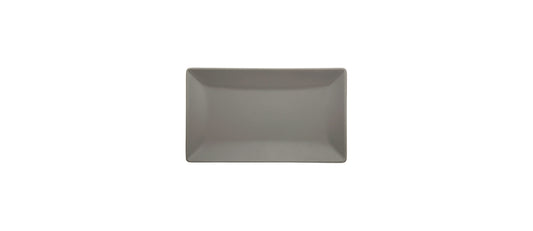 Vassoio rettangolare Boston/Tokyo grigio opaco cm 25x15
