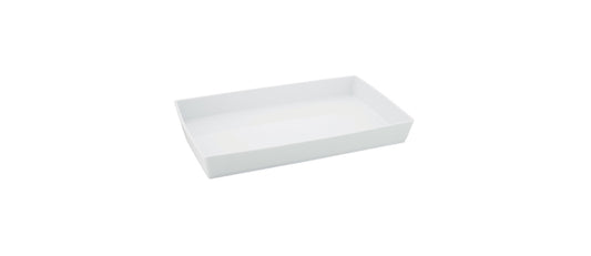 vassoio fondo rettangolare cm 55x34,5 h 6,5 - vassoio buffet per presentare e servire preparazioni dolci, salate e prodotti da banco